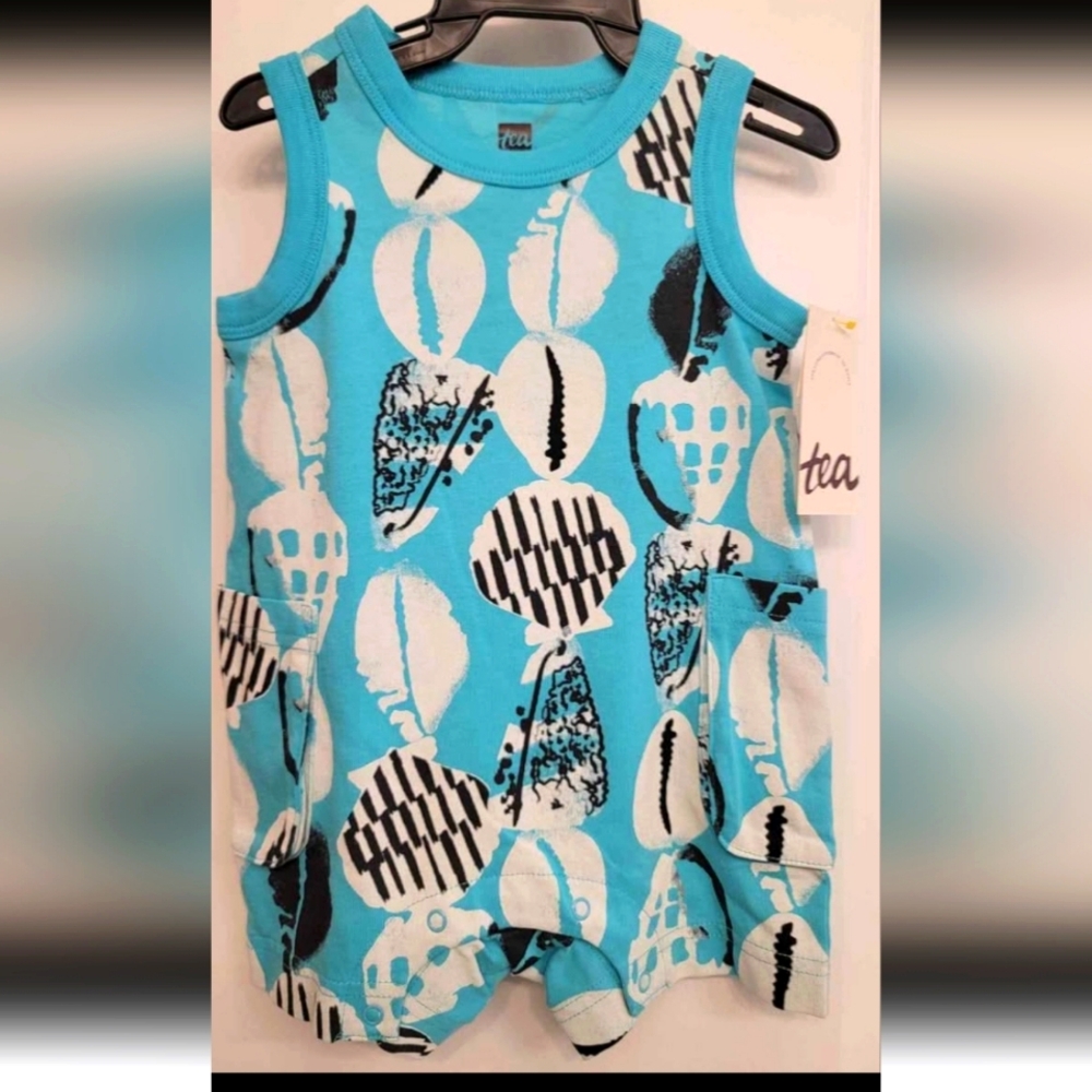 NEW Tea Brand Sleeveless Shells Romper